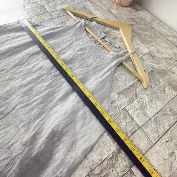 Laura Bianchi 100% Linen Maxi Dress - Picture 12 of 15